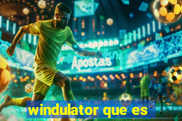 windulator que es